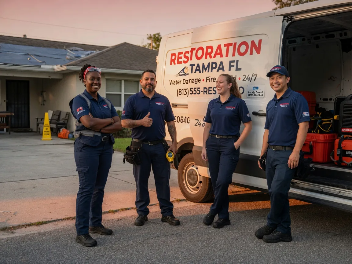 Water Damage Restoration company in Louisburg, KS
