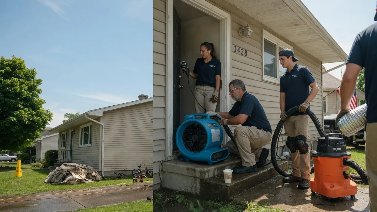 Water Damage Restoration in Louisburg, KS near me